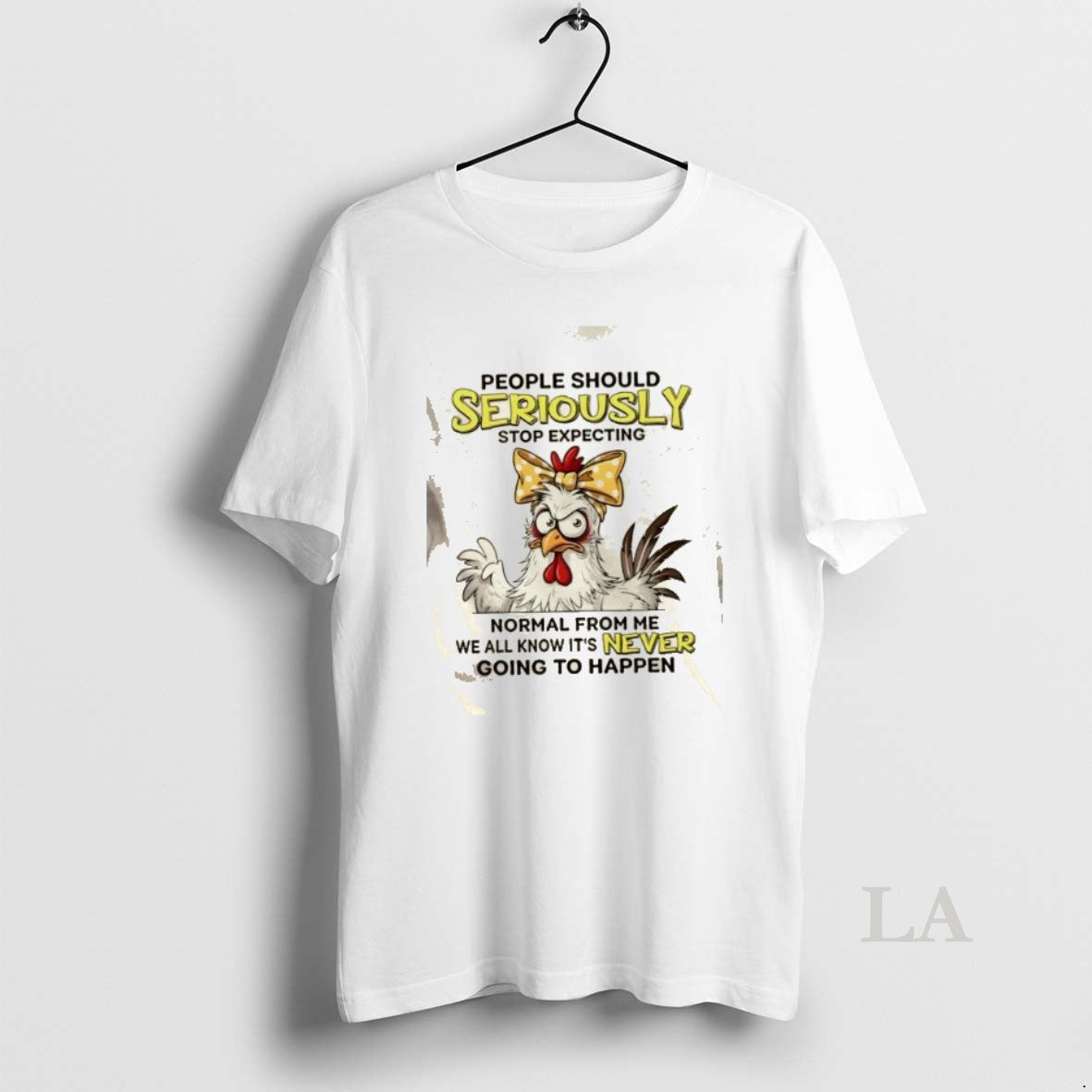 Original Rooster People Should Seriously Stop - Adult & Kids T-Shirts, Sweatshirts & Hoodies apparel design preview 1