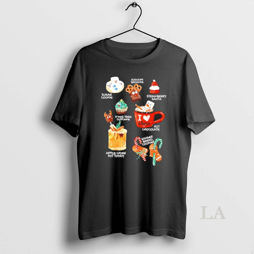 Original Rudolph Brownie Sugar Cookies Hot Chocolate - Adult & Kids T-Shirts, Sweatshirts & Hoodies apparel design preview 1