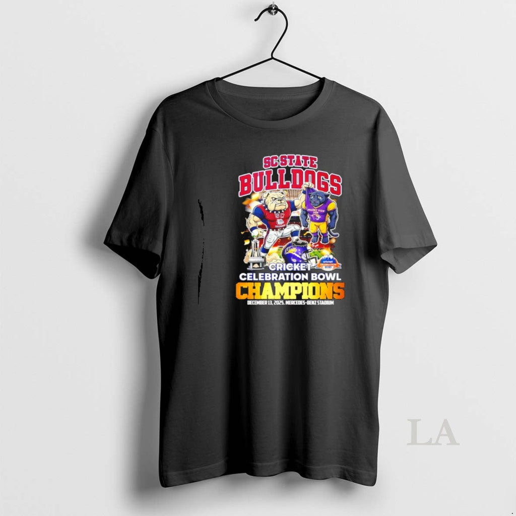 Original Sc State Bulldogs 2025 Cricket Celebration - Adult & Kids T-Shirts, Sweatshirts & Hoodies apparel design preview 1