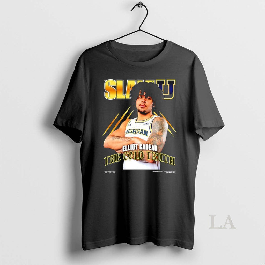 Original Slam Michigan Wolverines Elliot Cadeau The - Adult & Kids T-Shirts, Sweatshirts & Hoodies apparel design preview 1