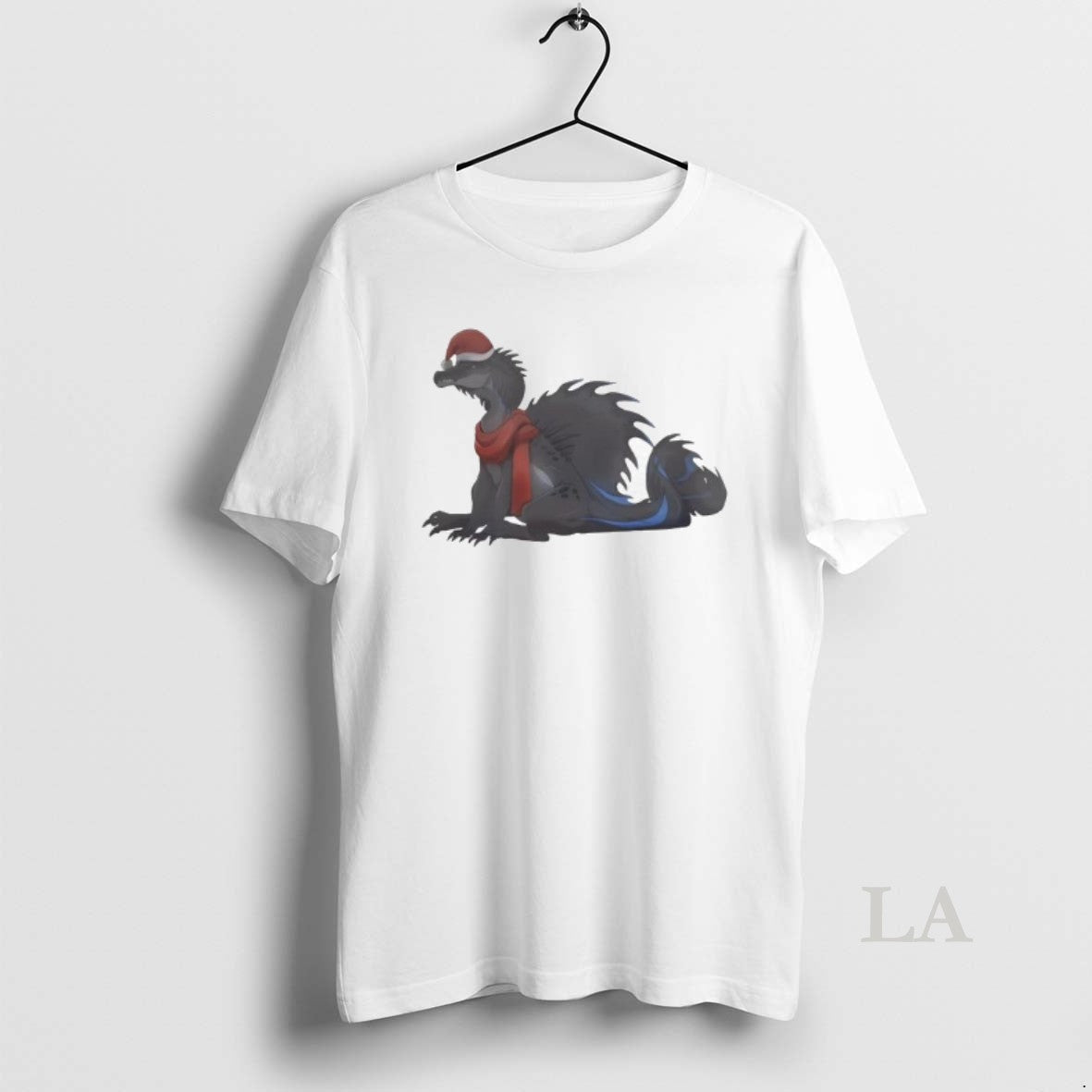 Original Santa Fury Hat Character - Adult & Kids T-Shirts, Sweatshirts & Hoodies apparel design preview 1