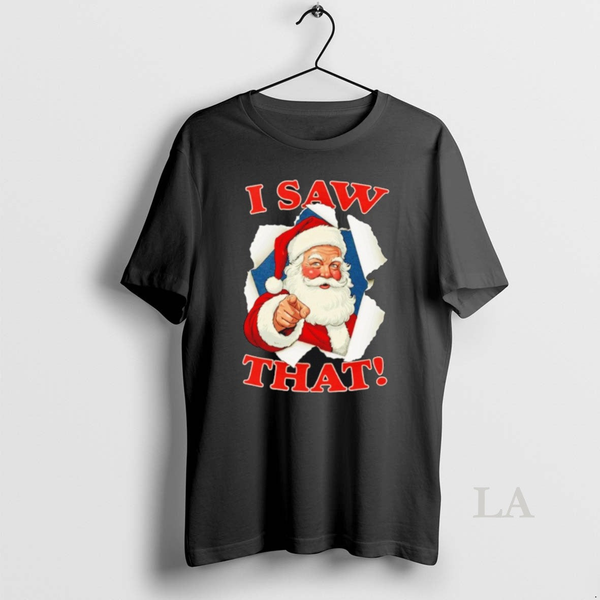 Original Santa I Saw That Christmas - Adult & Kids T-Shirts, Sweatshirts & Hoodies apparel design preview 1