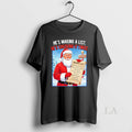 Original Santa Trump Hes Making A Naughty List - Adult & Kids T-Shirts, Sweatshirts & Hoodies apparel design preview 1