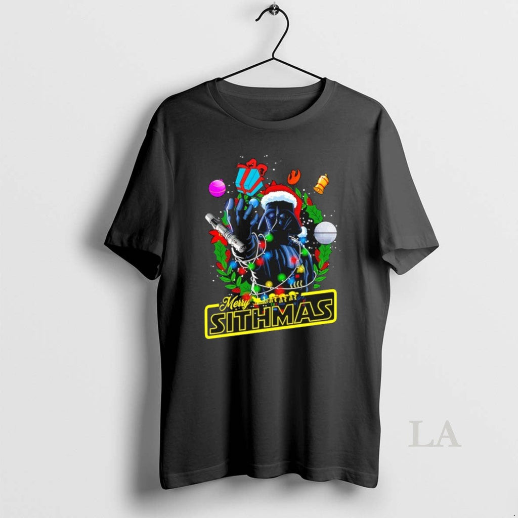 Original Santa Vader Merry Sithmas - Adult & Kids T-Shirts, Sweatshirts & Hoodies apparel design preview 1