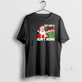 Original Santa Hes On A List But It Sure As Shit Aint - Adult & Kids T-Shirts, Sweatshirts & Hoodies apparel design preview 1