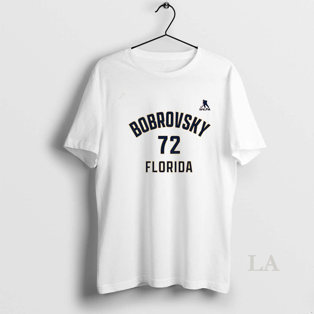Original Sergei Bobrovsky Name And Number Florida - Adult & Kids T-Shirts, Sweatshirts & Hoodies apparel design preview 1