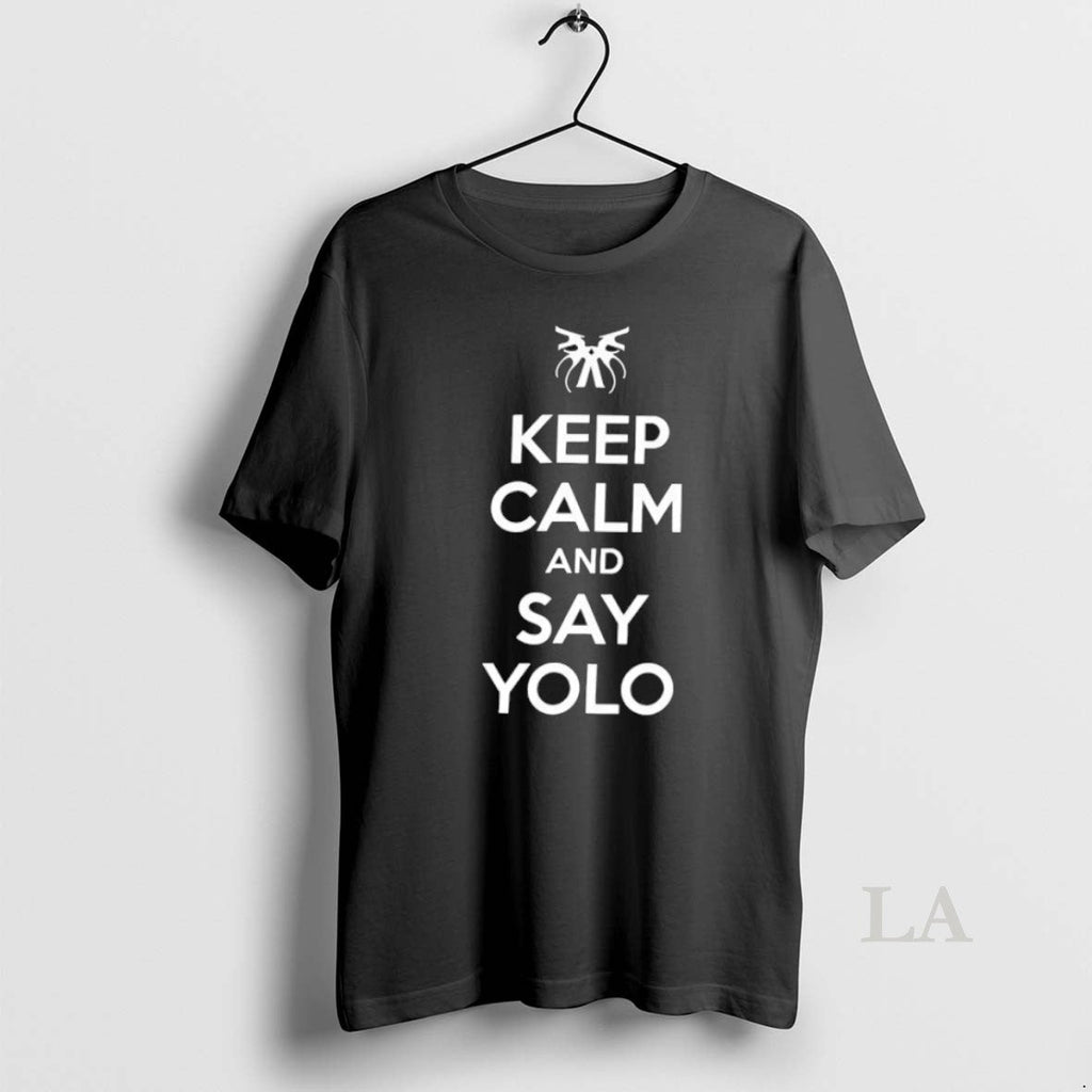 Original Shimmi Keep Calm And Say Yolo - Adult & Kids T-Shirts, Sweatshirts & Hoodies apparel design preview 1