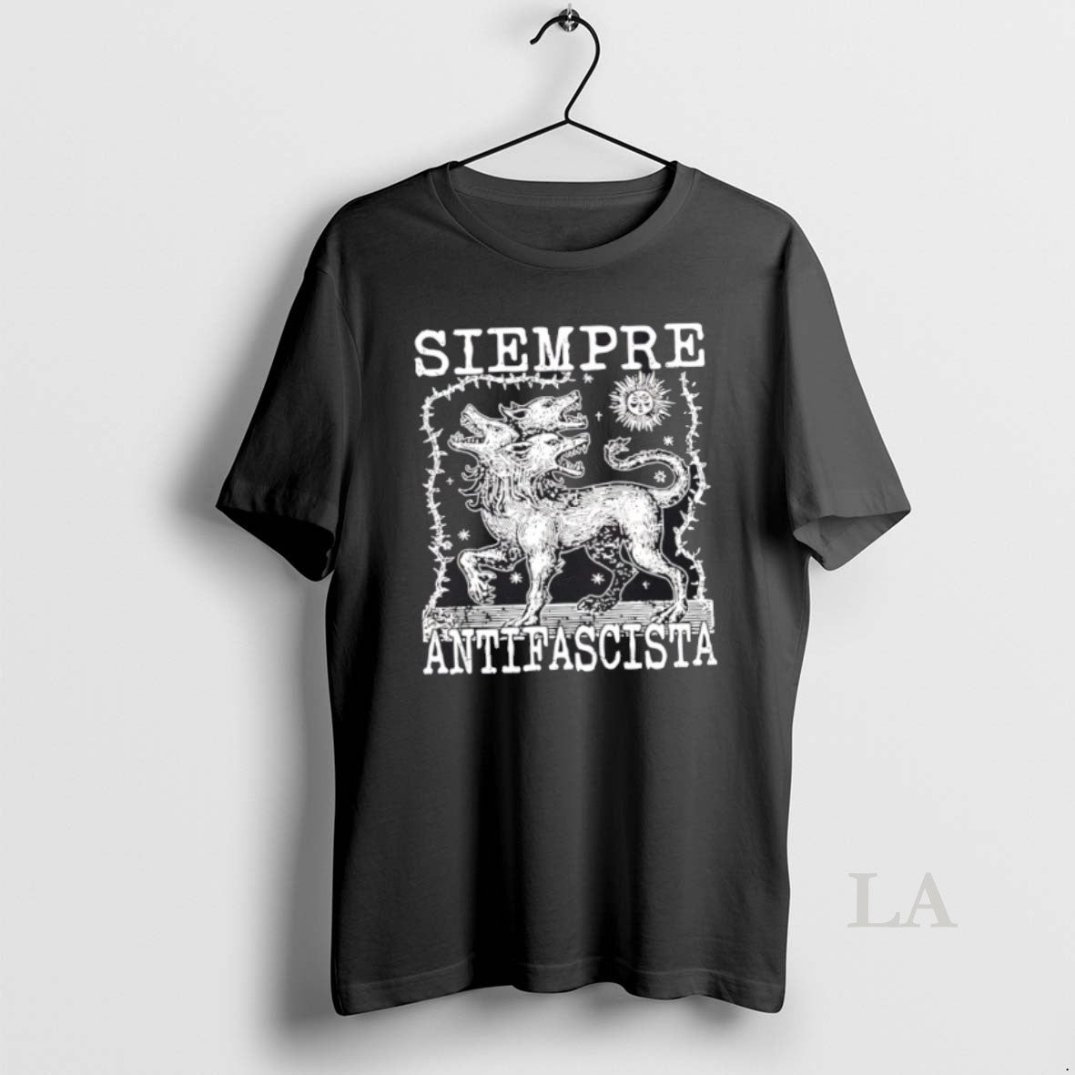 Original Siempre Antifascista Vintage - Adult & Kids T-Shirts, Sweatshirts & Hoodies apparel design preview 1
