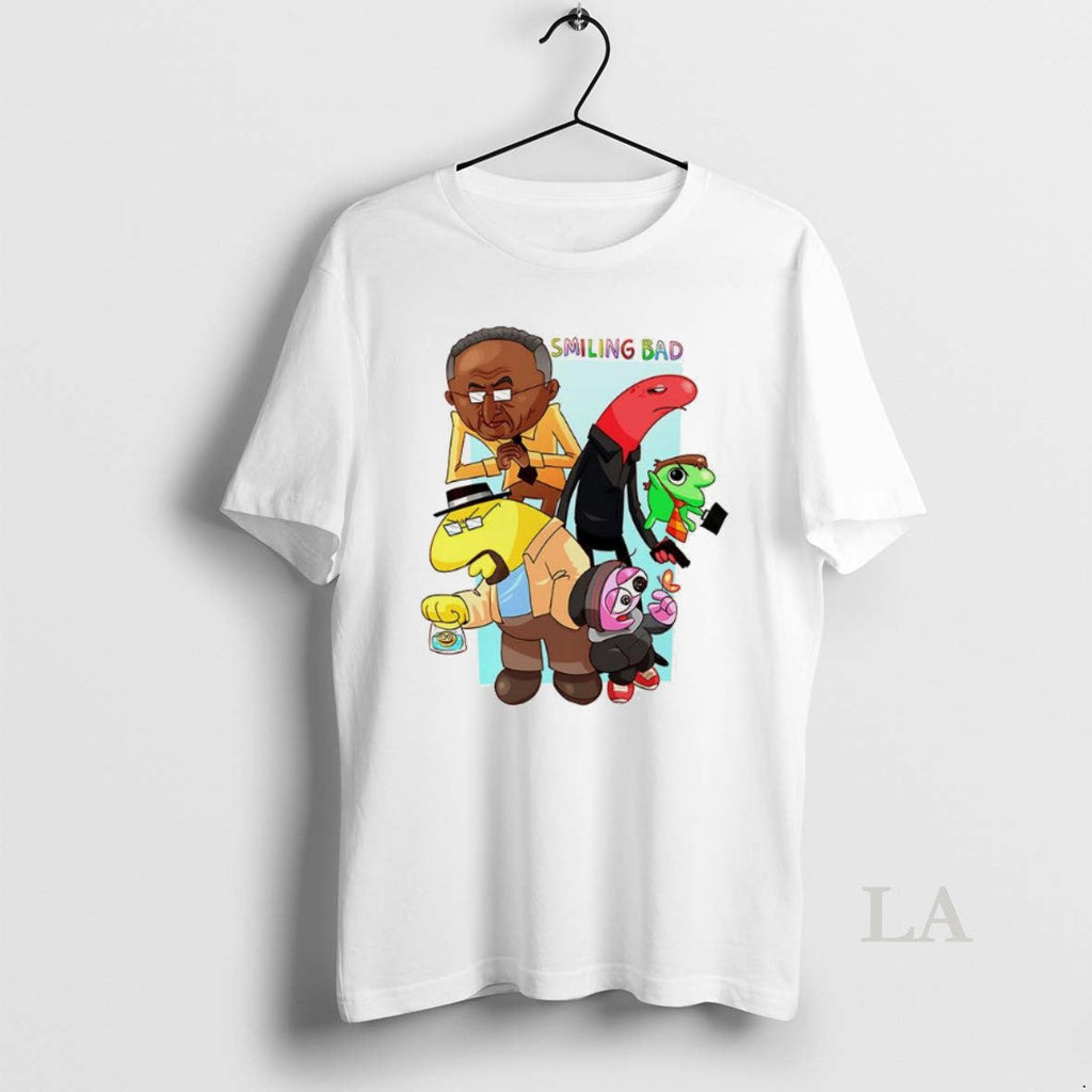 Original Smiling Bad Friends - Adult & Kids T-Shirts, Sweatshirts & Hoodies apparel design preview 1