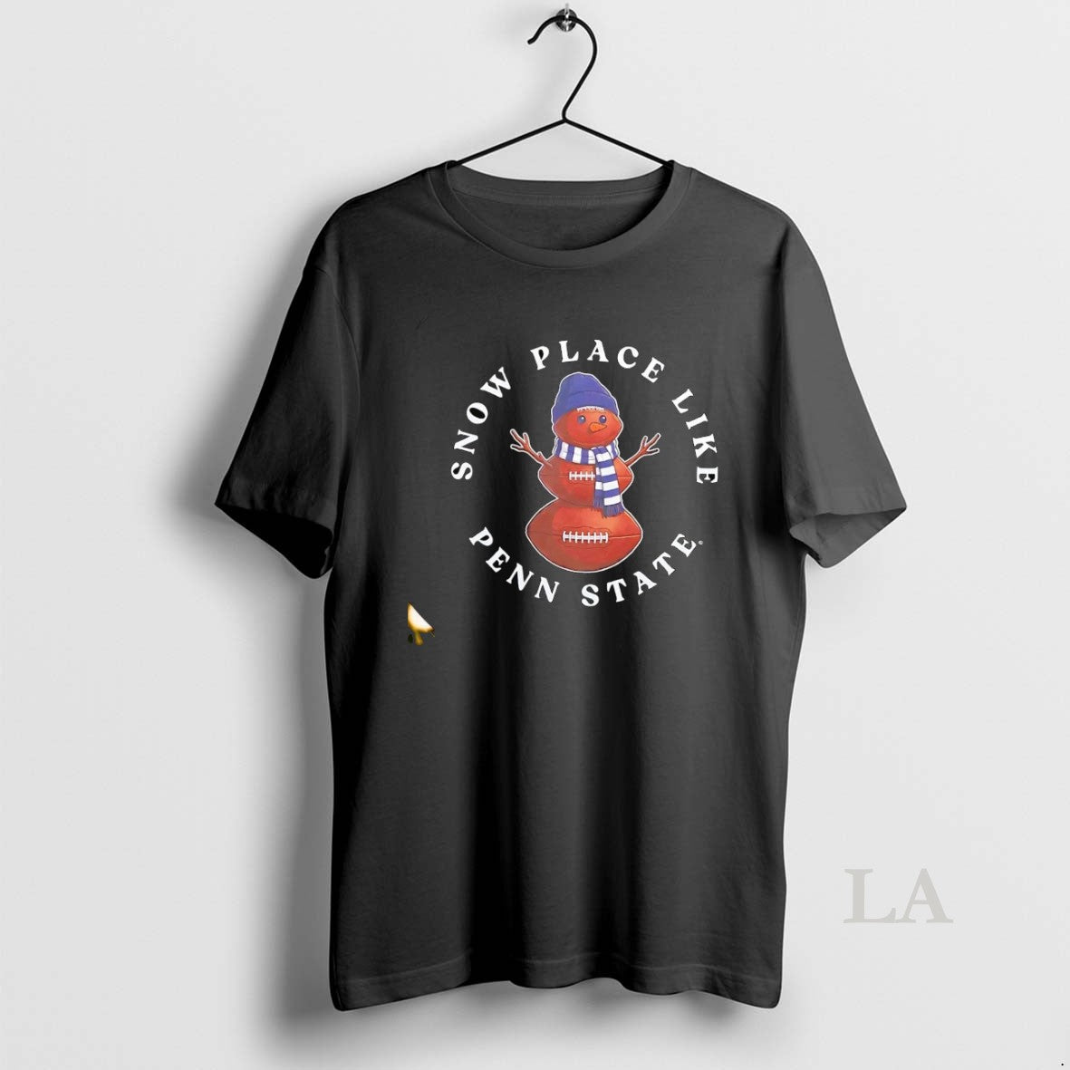 Original Snowman Snow Place Like Penn State Nittany - Adult & Kids T-Shirts, Sweatshirts & Hoodies apparel design preview 1