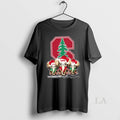 Original Stanford Cardinal X Elephants Santa Hat - Adult & Kids T-Shirts, Sweatshirts & Hoodies apparel design preview 1