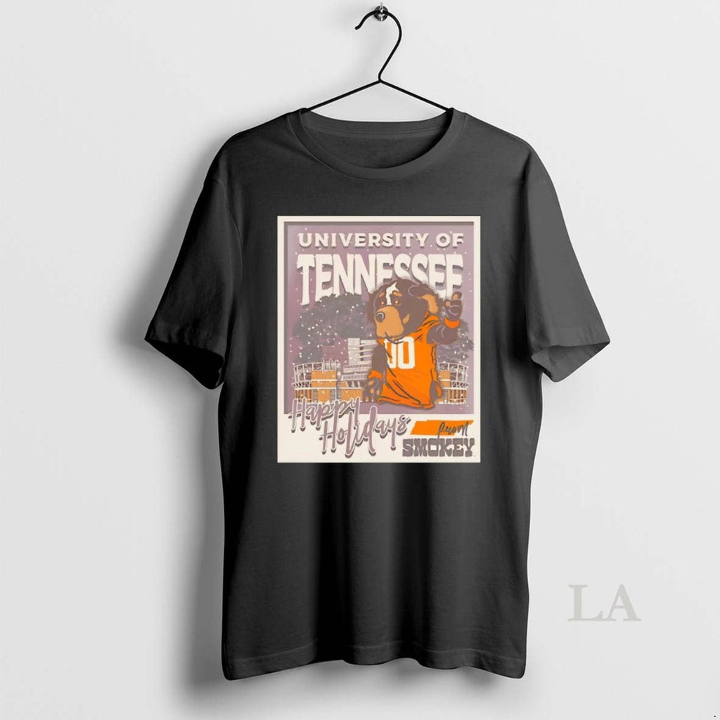 Original Tennessee Volunteers Happy Holiday From - Adult & Kids T-Shirts, Sweatshirts & Hoodies apparel design preview 1