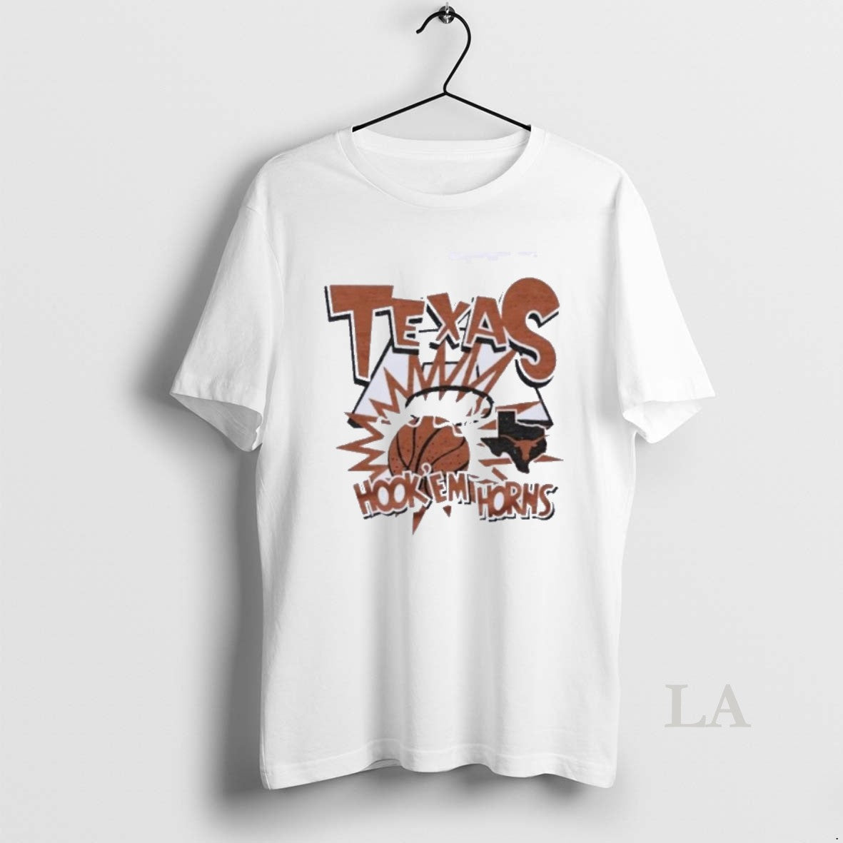 Original Texas Basketball Slam Hook Em Horns - Adult & Kids T-Shirts, Sweatshirts & Hoodies apparel design preview 1