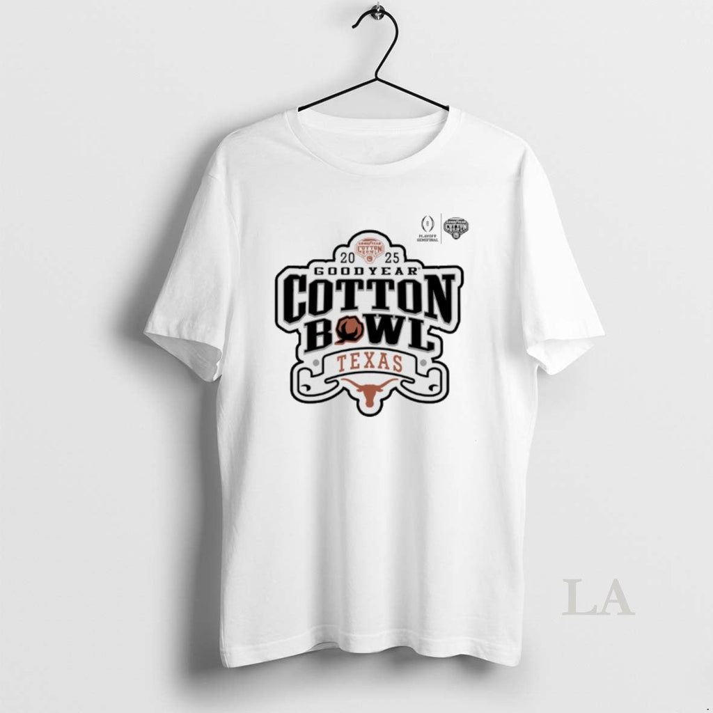 Original Texas Longhorn 2025 Goodyear Cotton Bowl - Adult & Kids T-Shirts, Sweatshirts & Hoodies apparel design preview 1