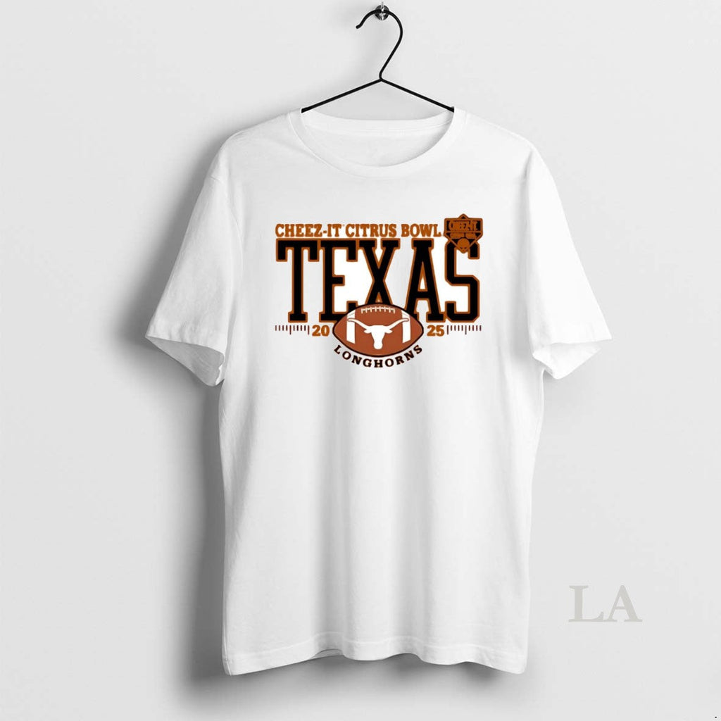 Original Texas Longhorns 2025 Cheez It Citrus Bowl - Adult & Kids T-Shirts, Sweatshirts & Hoodies apparel design preview 1