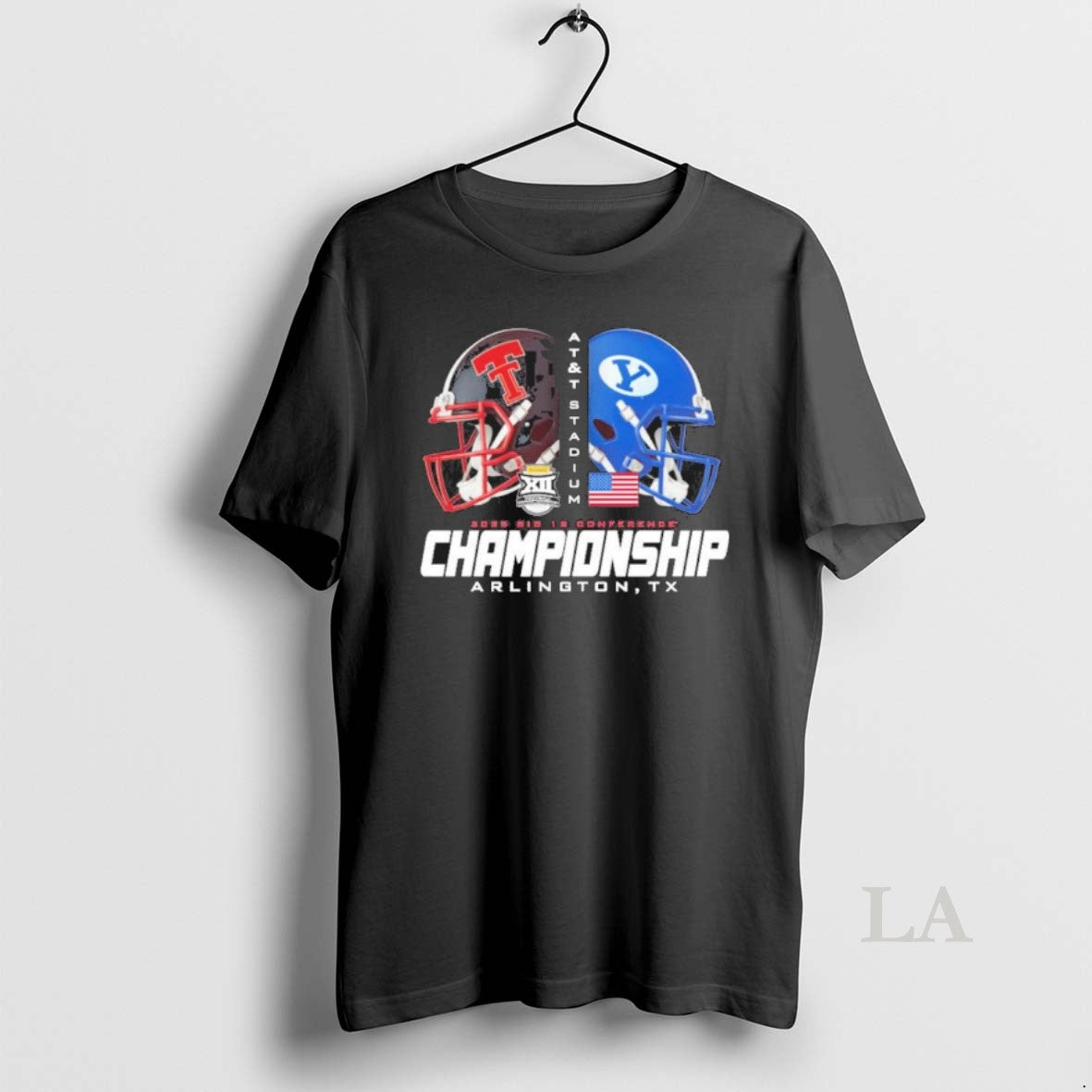 Original Texas Tech Vs Byu 2025 Big 12 Championship - Adult & Kids T-Shirts, Sweatshirts & Hoodies apparel design preview 1
