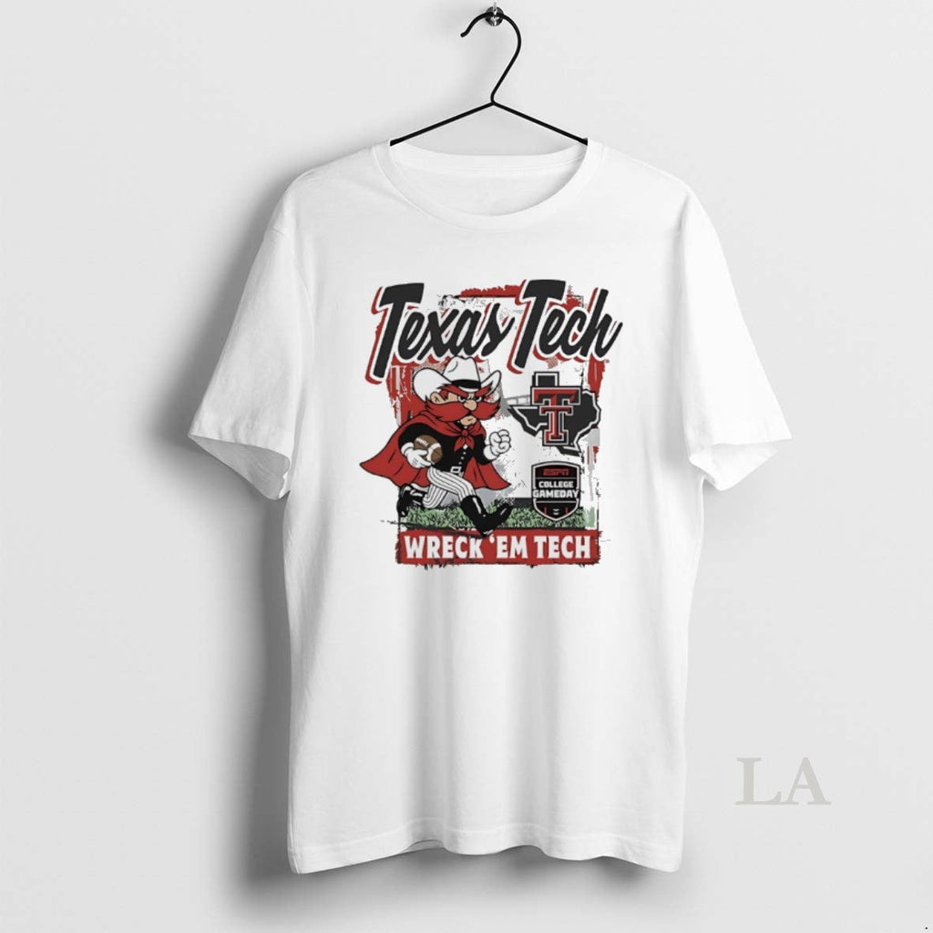Original Texas Tech Wreck Em College Gameday Raider - Adult & Kids T-Shirts, Sweatshirts & Hoodies apparel design preview 1