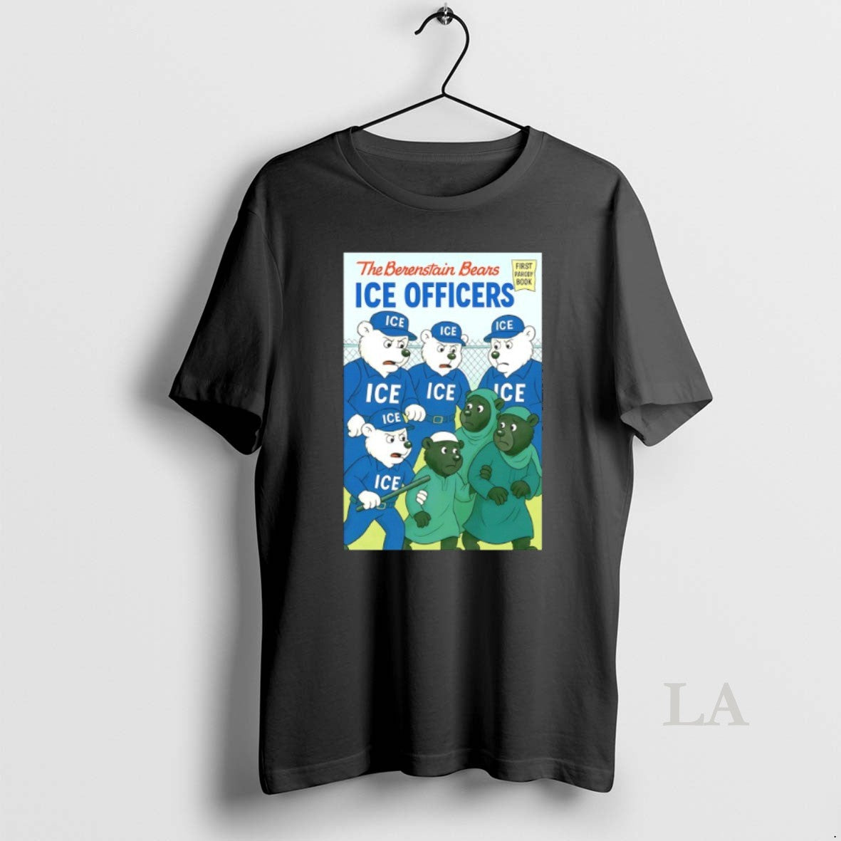 Original The Berenstain Bears Ice Officers - Adult & Kids T-Shirts, Sweatshirts & Hoodies apparel design preview 1
