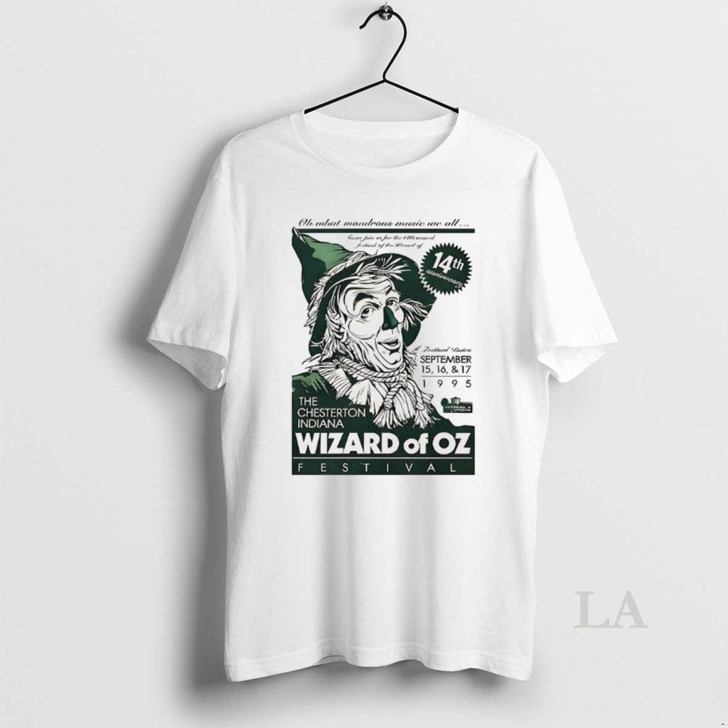 Original The Chesterton Indiana Wizard Of Oz Festival - Adult & Kids T-Shirts, Sweatshirts & Hoodies apparel design preview 1