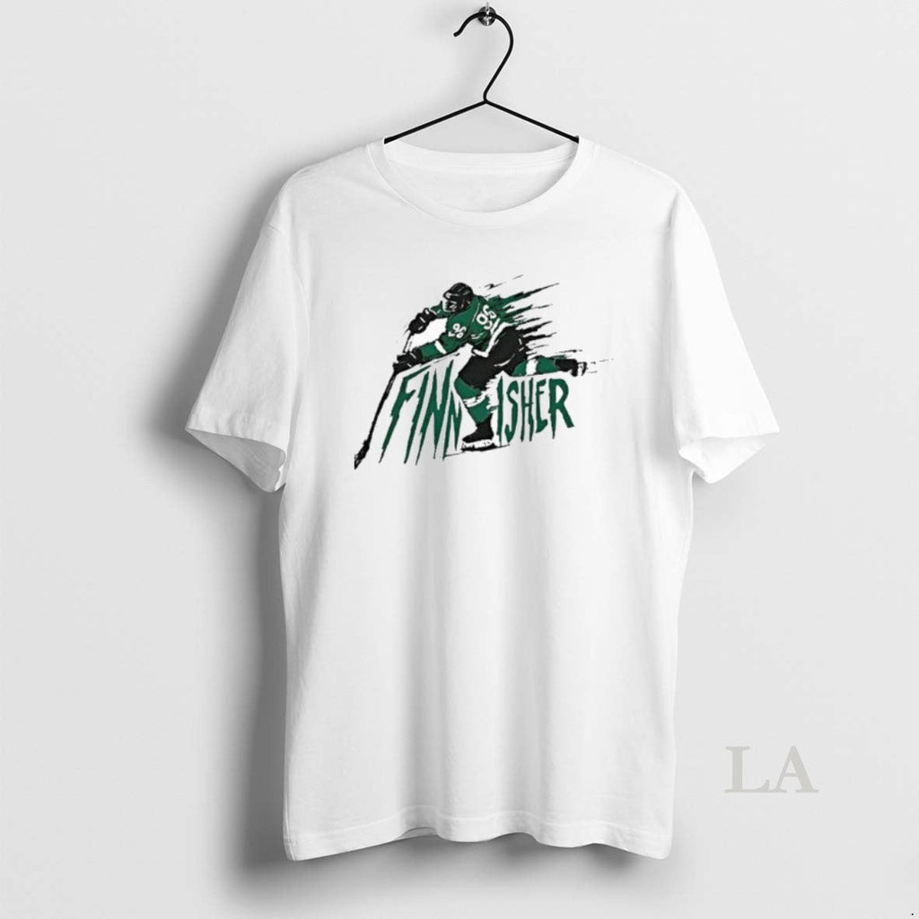 Original The Finnisher Dallas Stars Mikko Rantanen - Adult & Kids T-Shirts, Sweatshirts & Hoodies apparel design preview 1