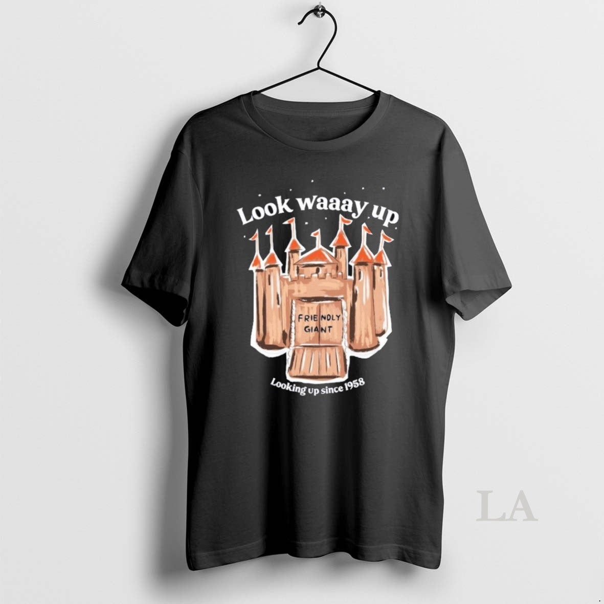 Original The Friendly Giant Look Way Up Looking Since - Adult & Kids T-Shirts, Sweatshirts & Hoodies apparel design preview 1
