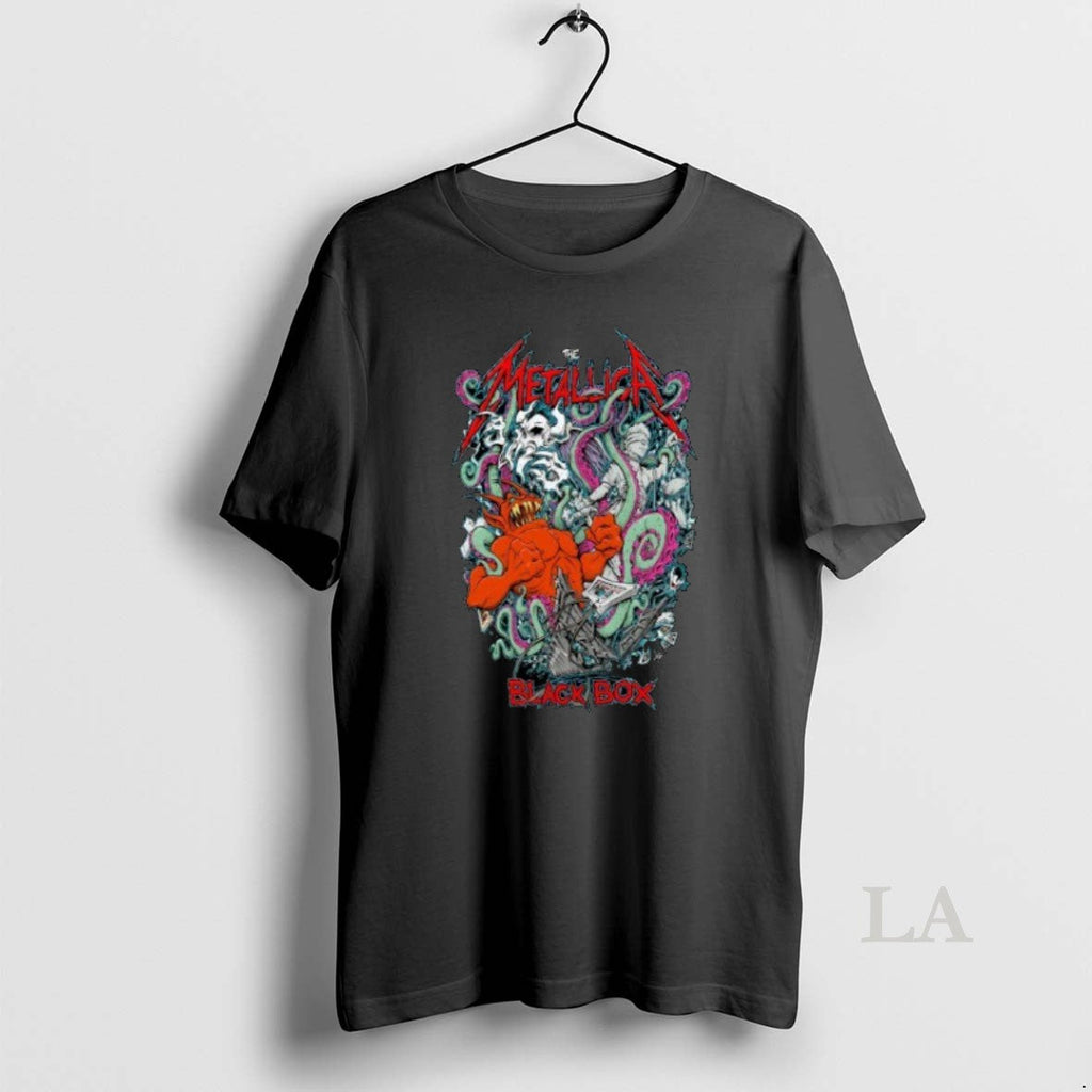 Original The Metallica Black Box Eruption - Adult & Kids T-Shirts, Sweatshirts & Hoodies apparel design preview 1