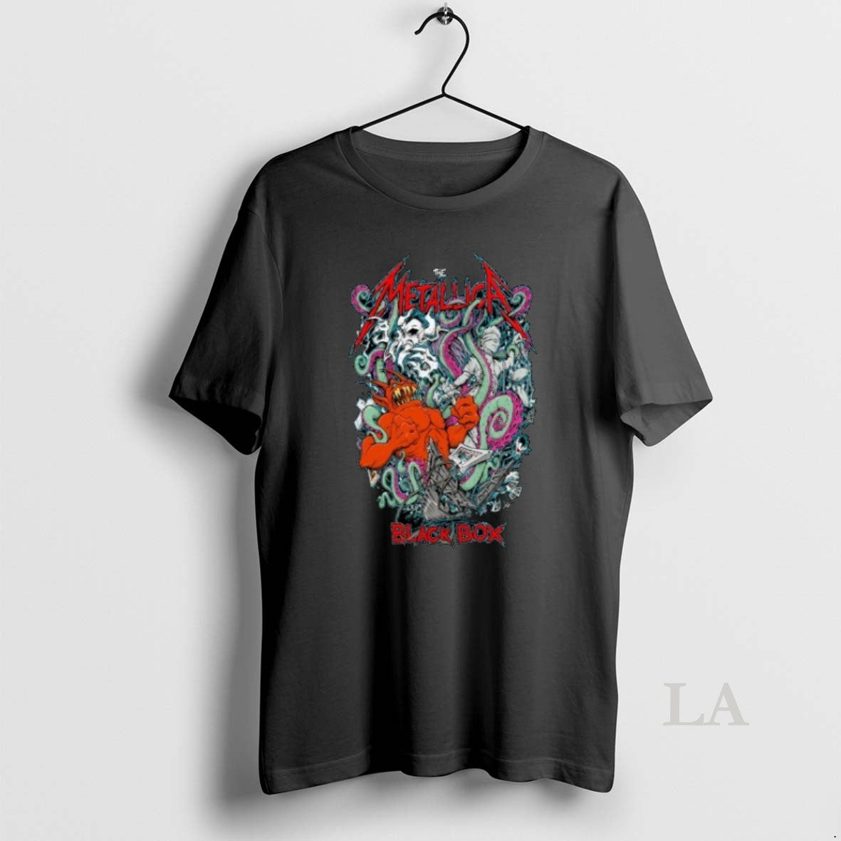Original The Metallica Black Box Eruption - Adult & Kids T-Shirts, Sweatshirts & Hoodies apparel design preview 1