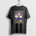 Original The Peanuts Fist Bump X Baltimore Ravens - Adult & Kids T-Shirts, Sweatshirts & Hoodies apparel design preview 1