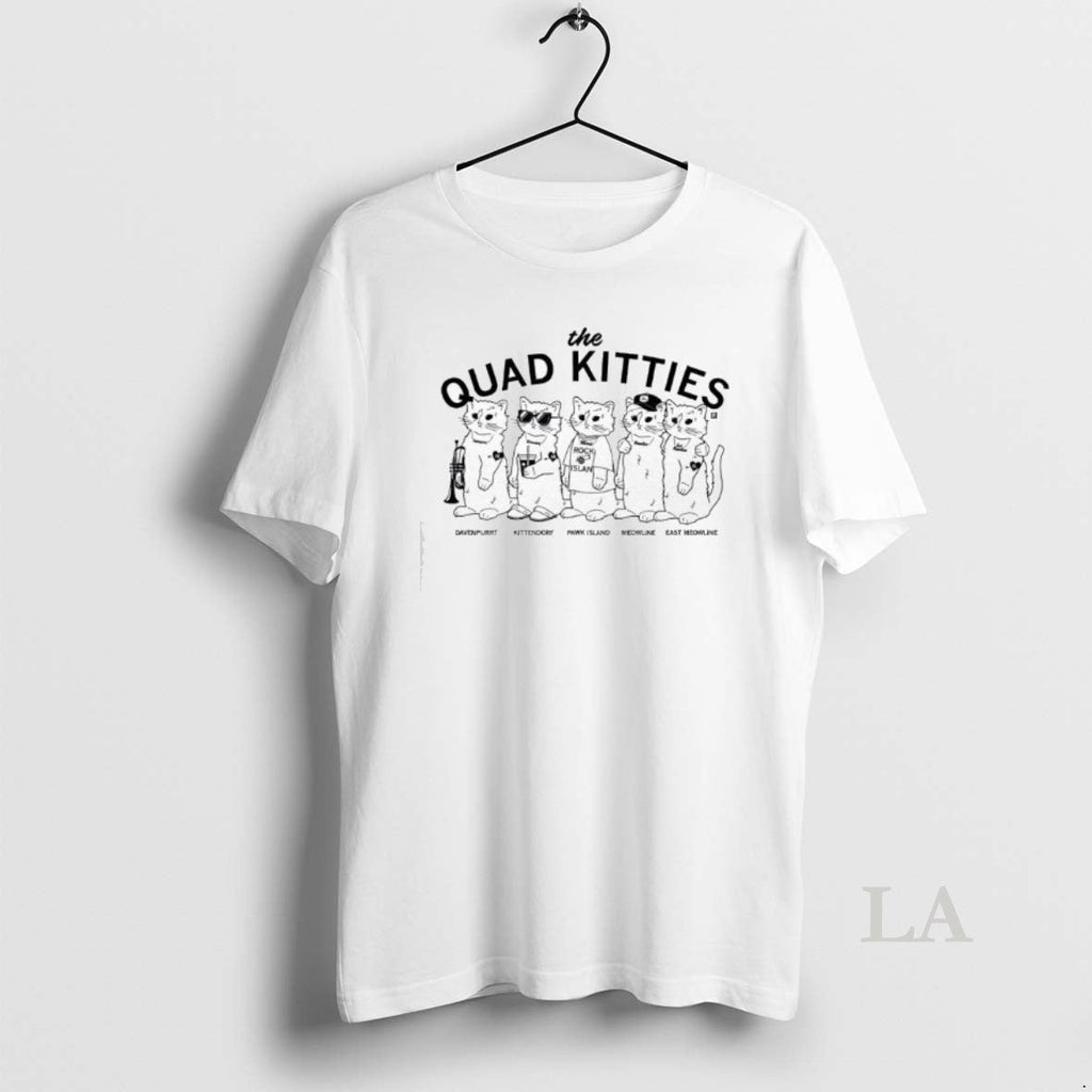 Original The Quad Kitties Davenpurrt Kittendorf Pawk - Adult & Kids T-Shirts, Sweatshirts & Hoodies apparel design preview 1