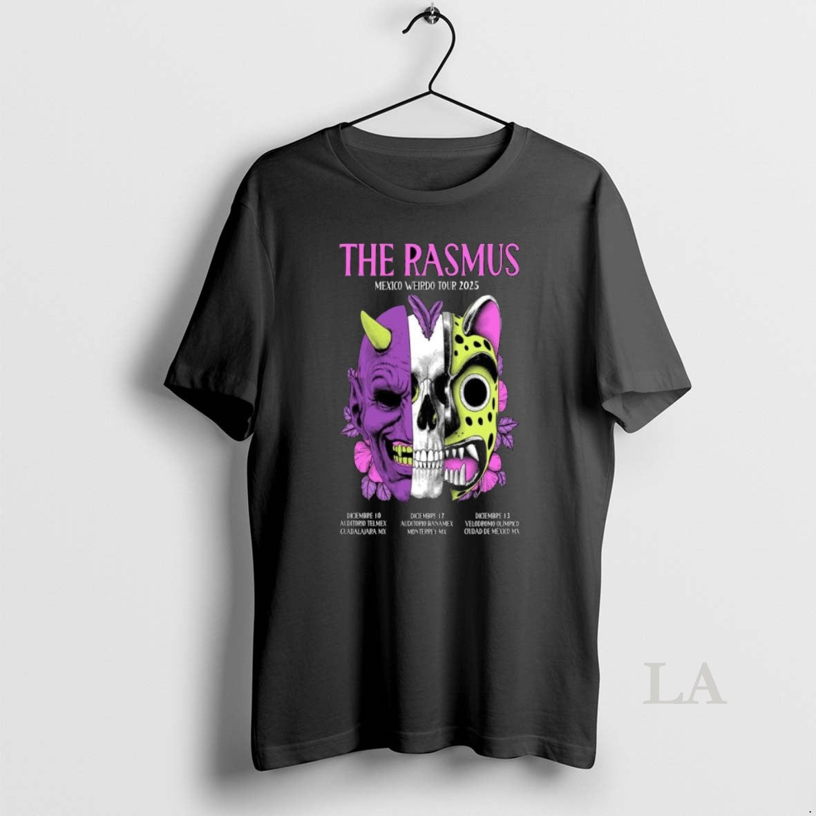 Original The Rasmus Mexico Weirdo December 2025 Tour - Adult & Kids T-Shirts, Sweatshirts & Hoodies apparel design preview 1