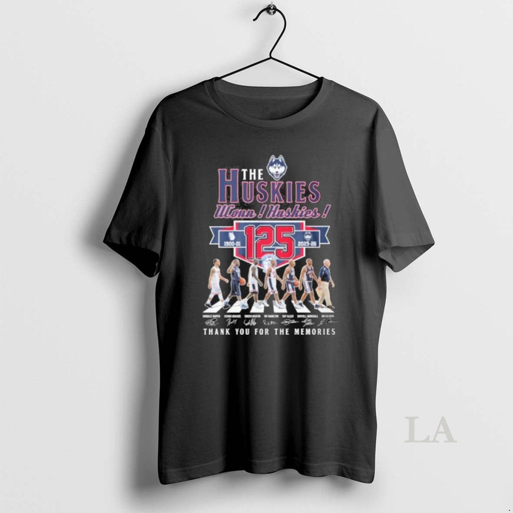 Original The Uconn Huskies Mens Basketball Abbey Road - Adult & Kids T-Shirts, Sweatshirts & Hoodies apparel design preview 1