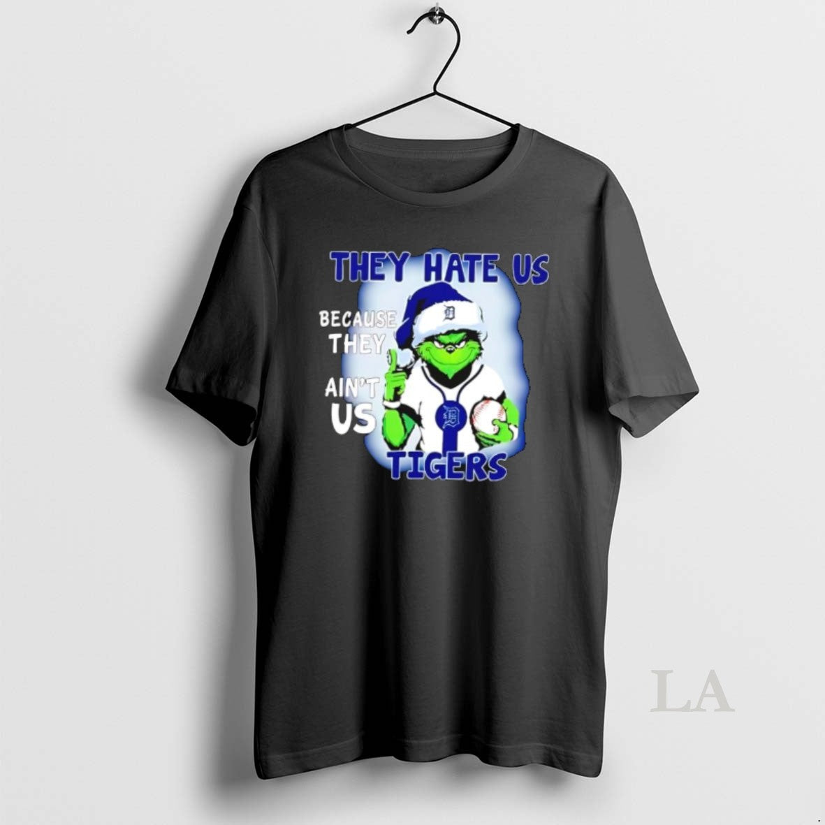 Original They Hate Us Because Aint Detroit Tigers - Adult & Kids T-Shirts, Sweatshirts & Hoodies apparel design preview 1