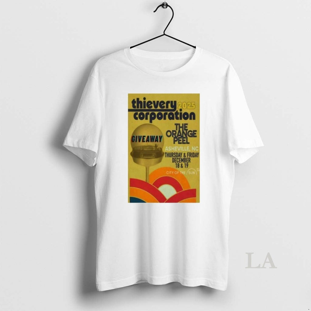 Original Thievery Corporation Dec 18 19 2025 The - Adult & Kids T-Shirts, Sweatshirts & Hoodies apparel design preview 1