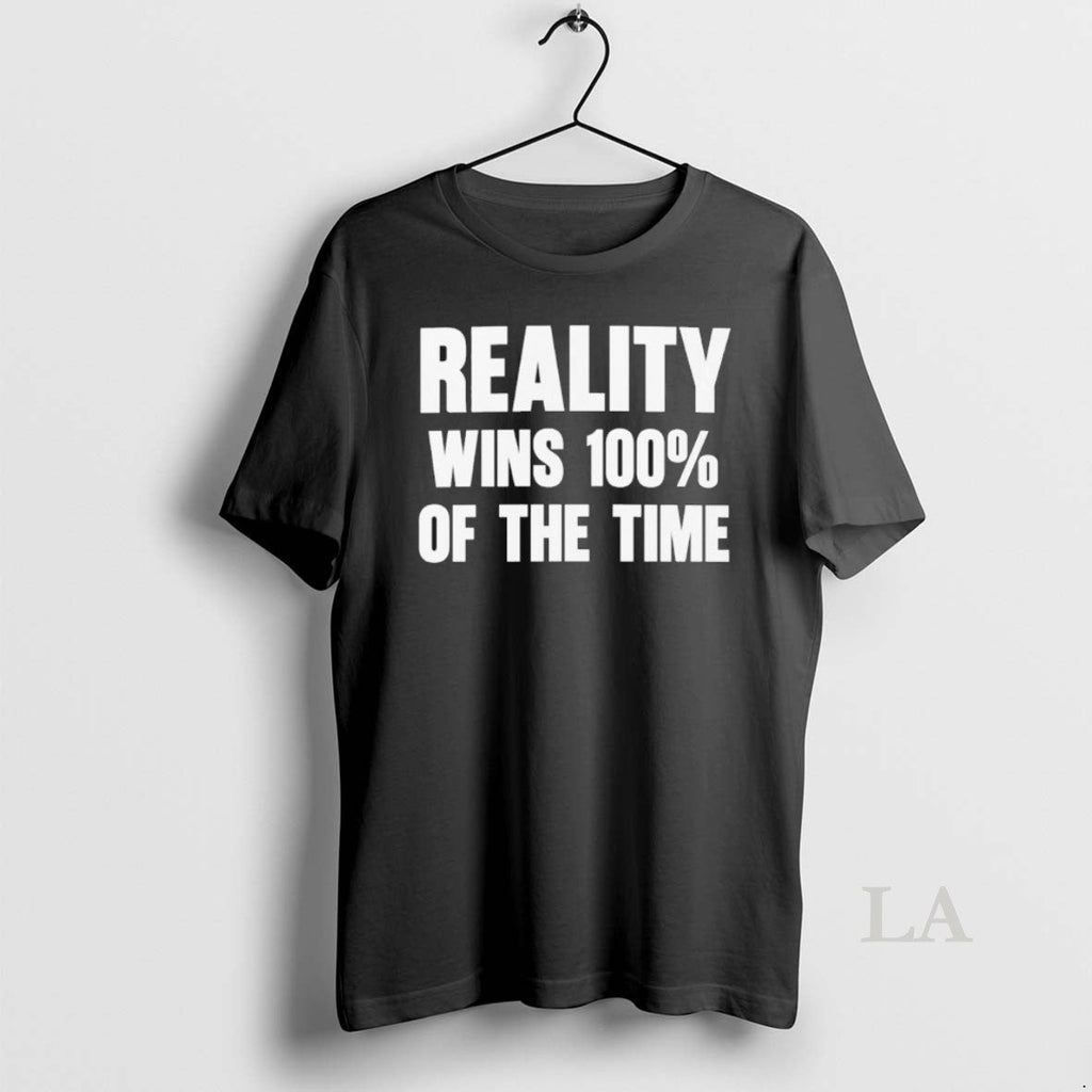 Original Thomas Sowell Reality Wins 100 Of The Time - Adult & Kids T-Shirts, Sweatshirts & Hoodies apparel design preview 1