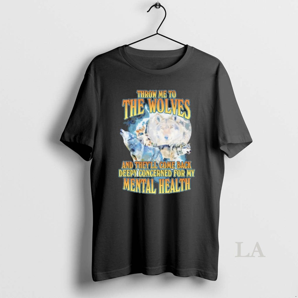 Original Throw Me To The Wolves And Theyll Come Back - Adult & Kids T-Shirts, Sweatshirts & Hoodies apparel design preview 1