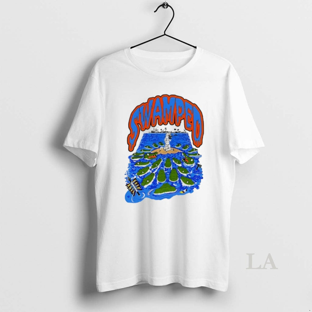 Original Tim Tebow Swamped Gators - Adult & Kids T-Shirts, Sweatshirts & Hoodies apparel design preview 1