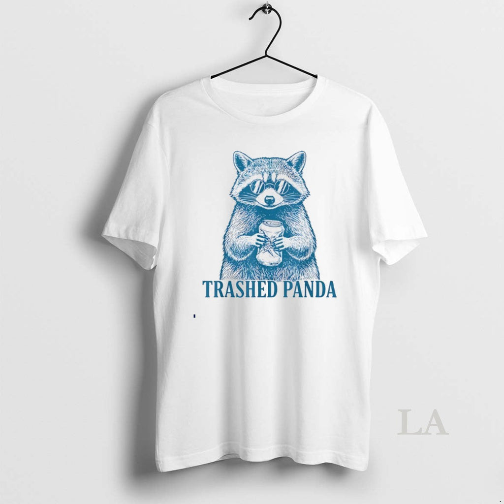 Original Trashed Panda Racoon Gets Drunk Raccoon Meme - Adult & Kids T-Shirts, Sweatshirts & Hoodies apparel design preview 1