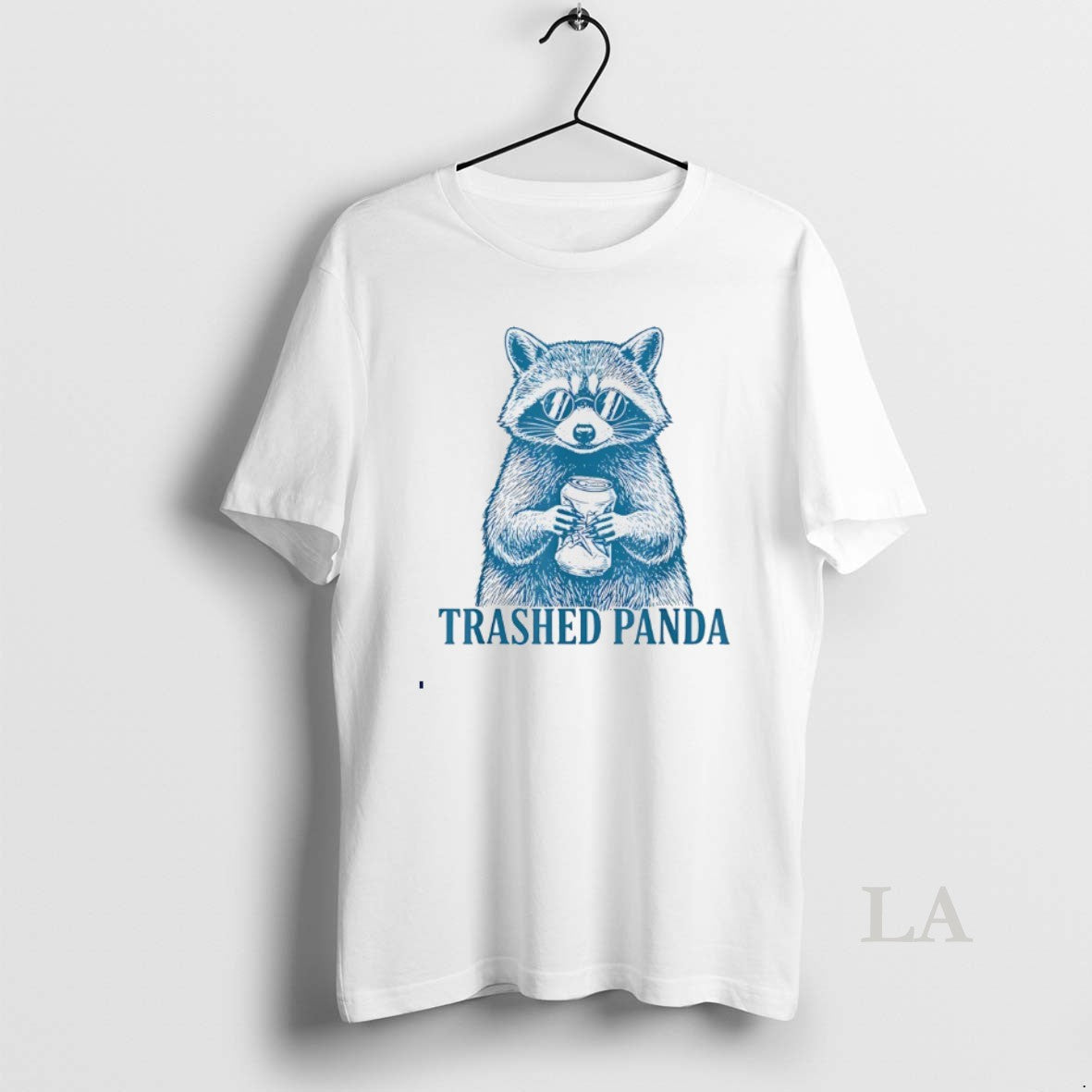 Original Trashed Panda Racoon Gets Drunk Raccoon Meme - Adult & Kids T-Shirts, Sweatshirts & Hoodies apparel design preview 1
