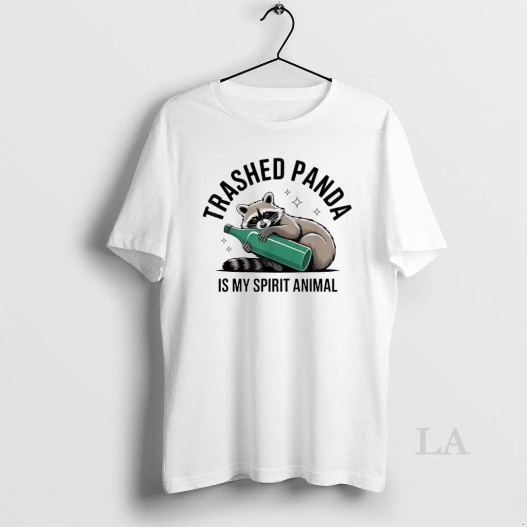 Original Trashed Panda Spirit Animal Raccoon Meme - Adult & Kids T-Shirts, Sweatshirts & Hoodies apparel design preview 1