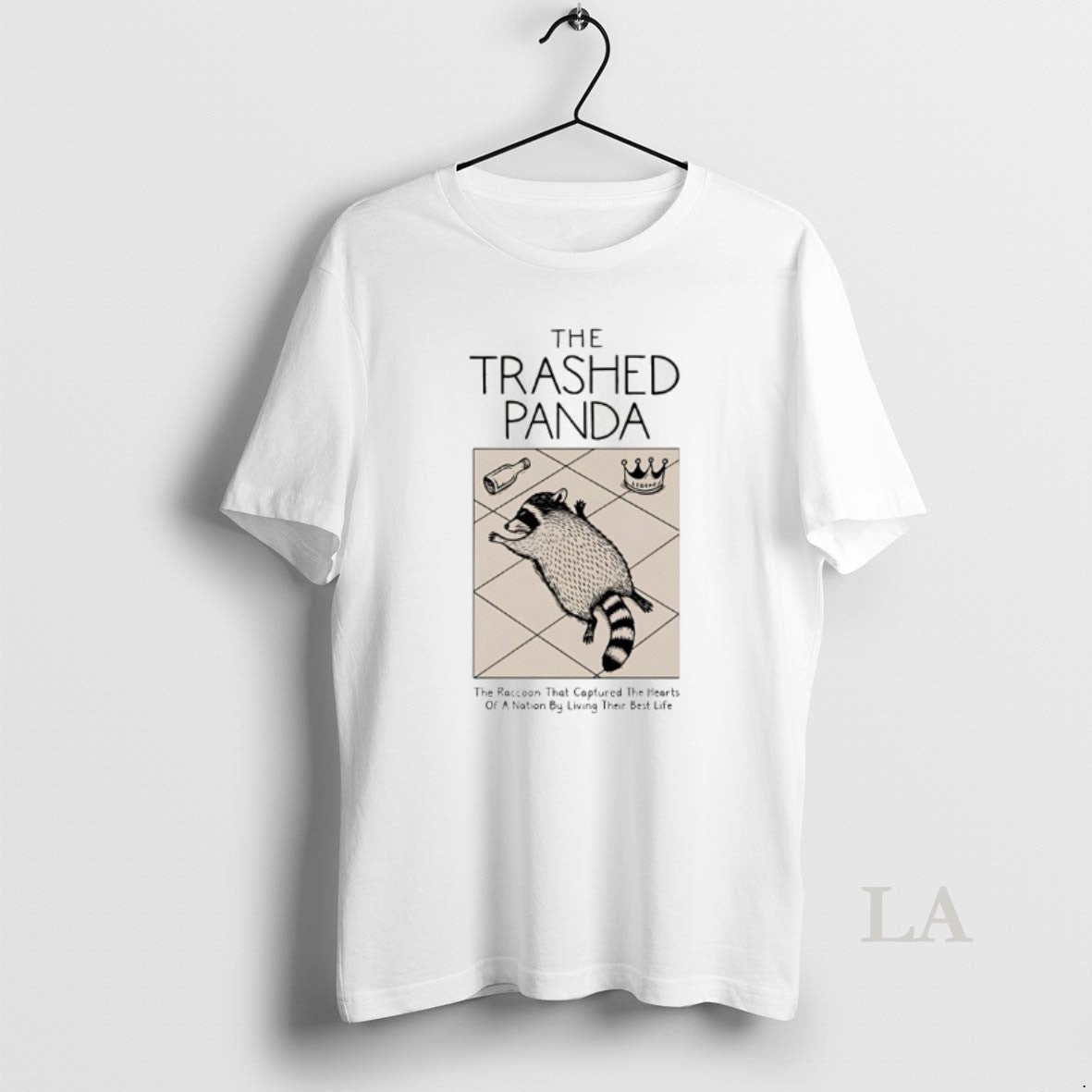 Original Trashed Panda The Raccoon That Captured - Adult & Kids T-Shirts, Sweatshirts & Hoodies apparel design preview 1