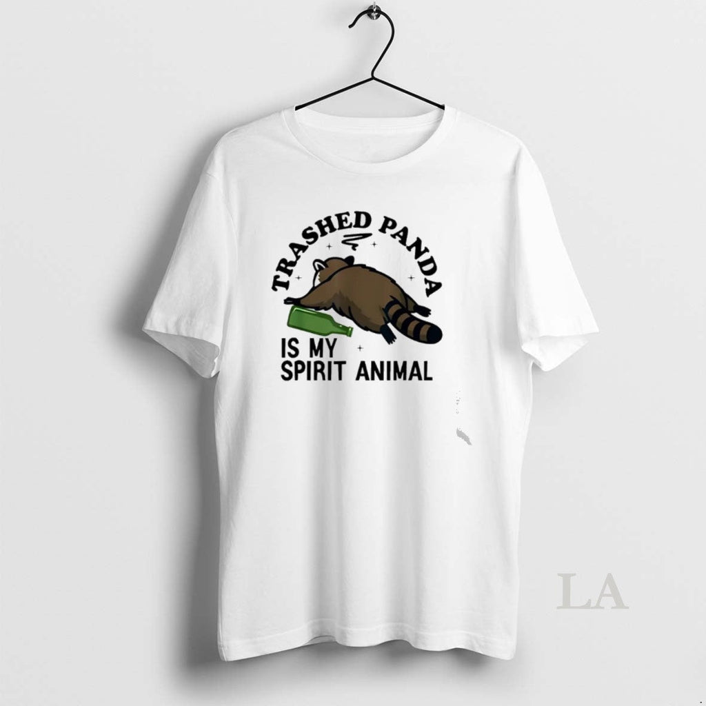 Original Trashed Panda Is My Spirit Animal Racoon - Adult & Kids T-Shirts, Sweatshirts & Hoodies apparel design preview 1