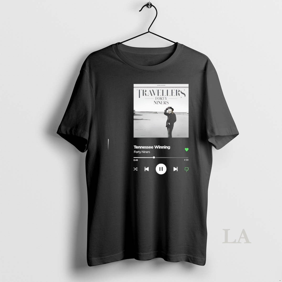 Original Travellers Forty Niners Tennessee Winning - Adult & Kids T-Shirts, Sweatshirts & Hoodies apparel design preview 1