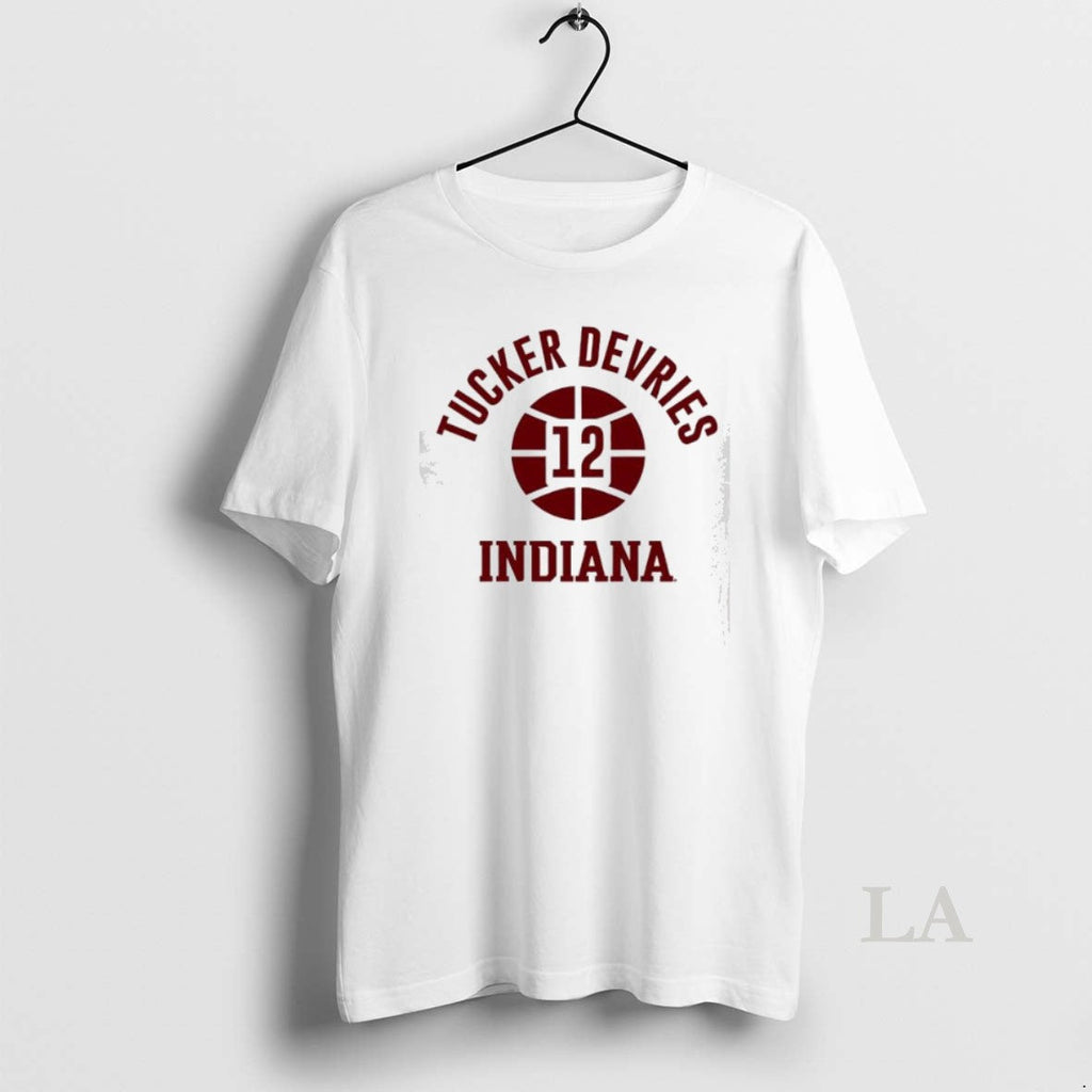 Original Tucker Devries Name Number Ball Indiana - Adult & Kids T-Shirts, Sweatshirts & Hoodies apparel design preview 1