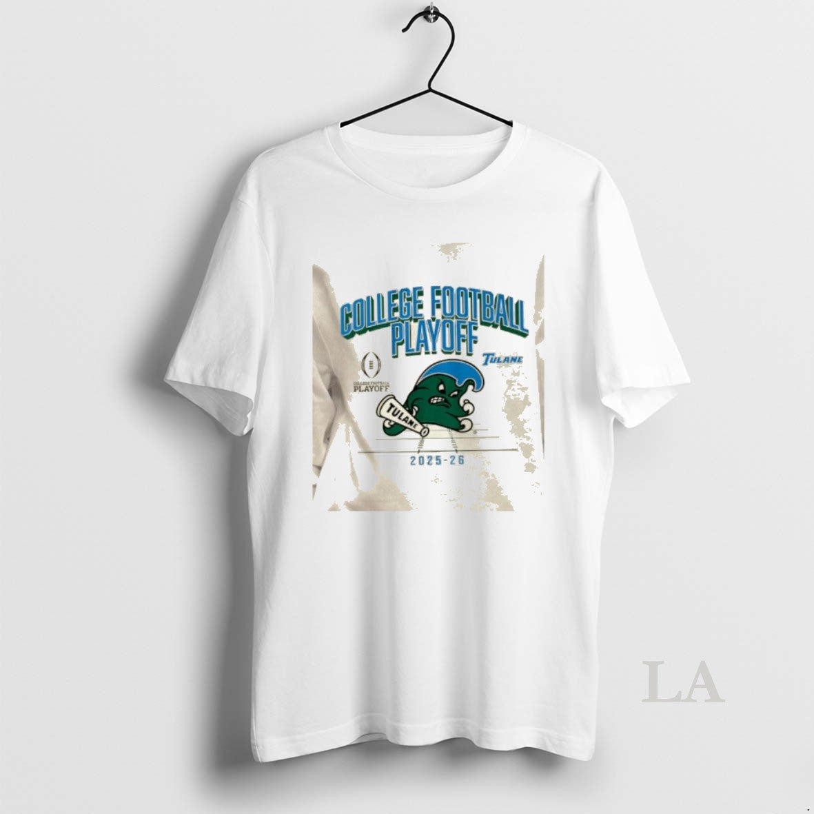 Original Tulane Football 2025 Cfb Playoff Mascot - Adult & Kids T-Shirts, Sweatshirts & Hoodies apparel design preview 1