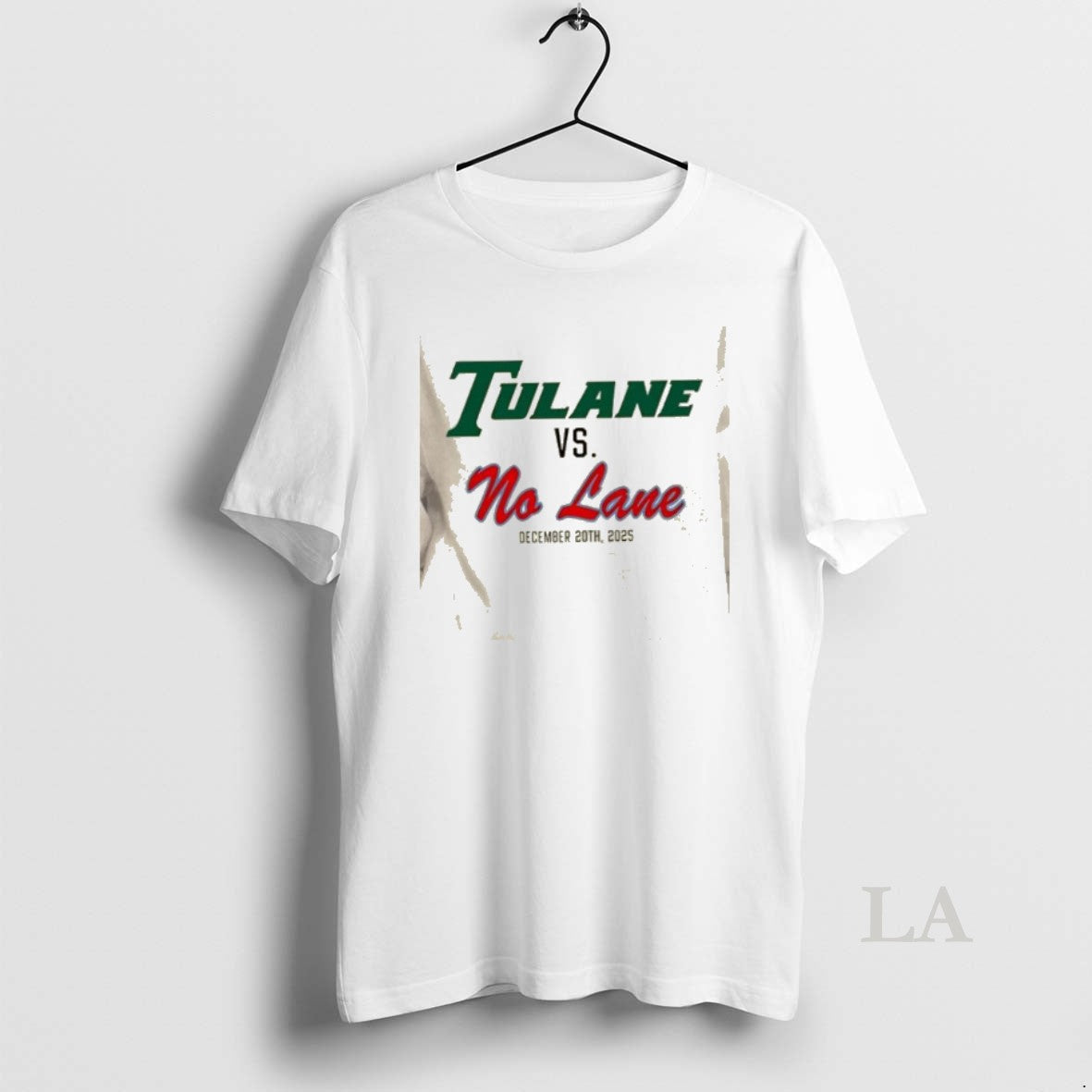 Original Tulane Vs No Lane December 20th 2025 - Adult & Kids T-Shirts, Sweatshirts & Hoodies apparel design preview 1