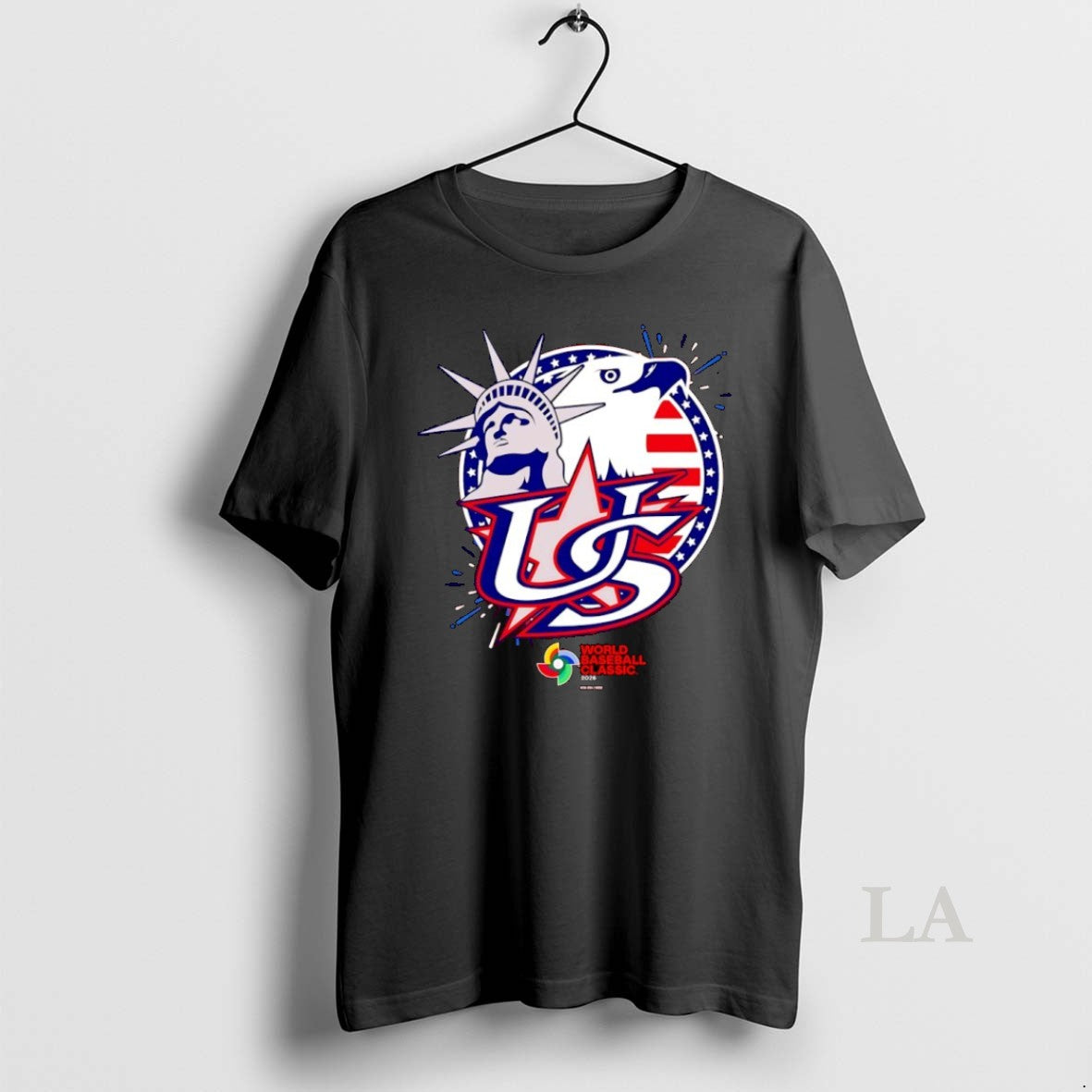Original Usa Baseball World Classic 2026 - Adult & Kids T-Shirts, Sweatshirts & Hoodies apparel design preview 1
