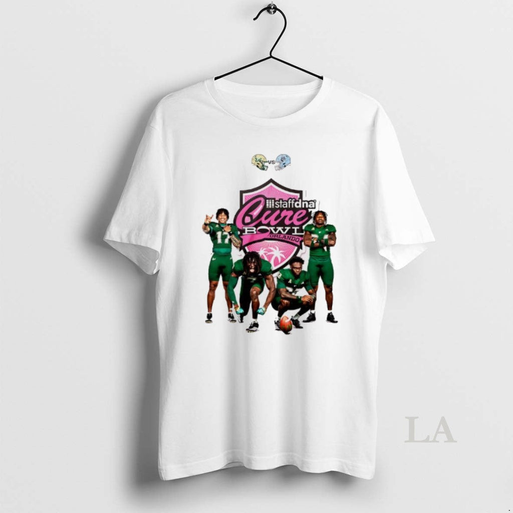 Original Usf Football 2025 Staffdna Cure Bowl - Adult & Kids T-Shirts, Sweatshirts & Hoodies apparel design preview 1