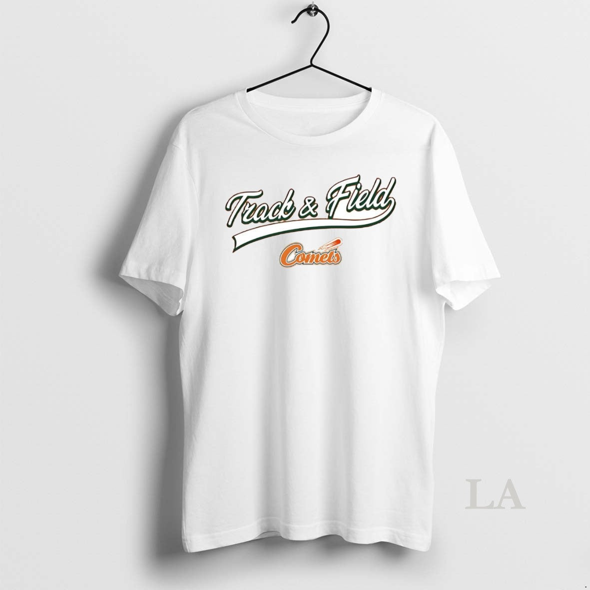 Original Ut Dallas Texas Comets Track And Field - Adult & Kids T-Shirts, Sweatshirts & Hoodies apparel design preview 1