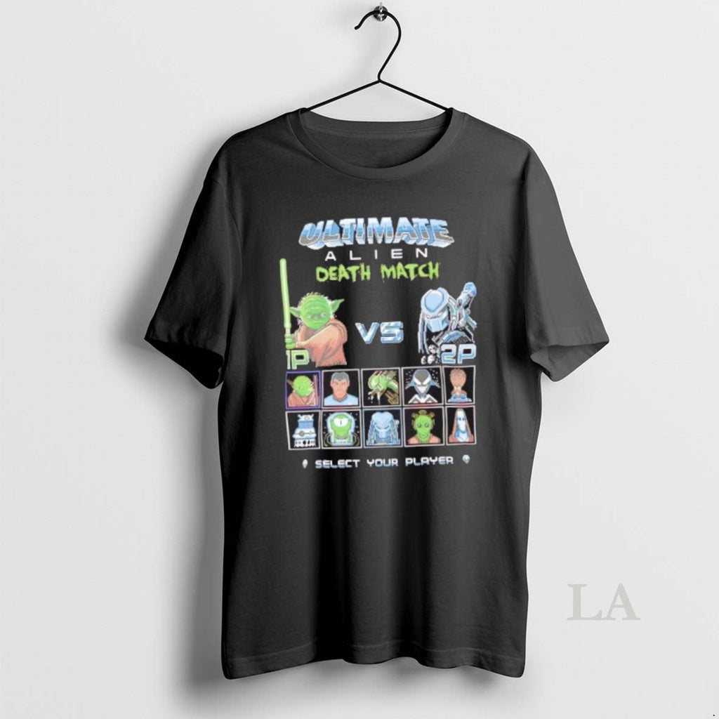 Original Ultimate Alien Death Match Retro Gaming - Adult & Kids T-Shirts, Sweatshirts & Hoodies apparel design preview 1