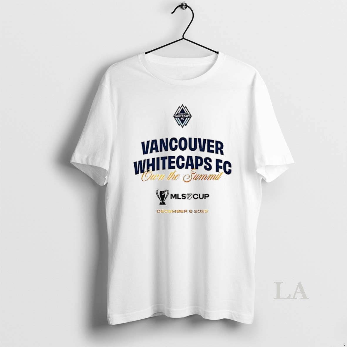 Original Vancouver Whitecaps Fc Ownthe Summit 2025 - Adult & Kids T-Shirts, Sweatshirts & Hoodies apparel design preview 1